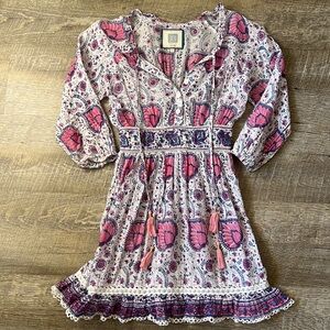 Little Bell By Alicia Bell Boho Dress Size 8